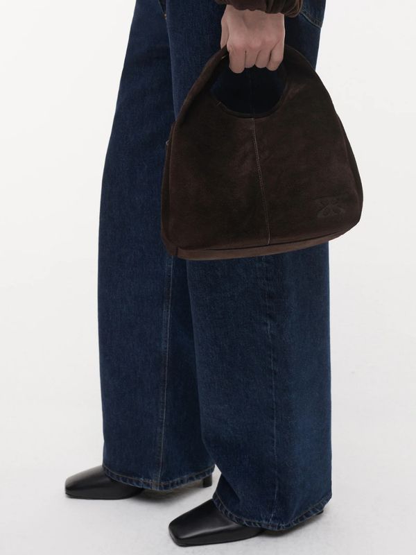 Studio AR HARLEE Gritty Suede Velvet Brown