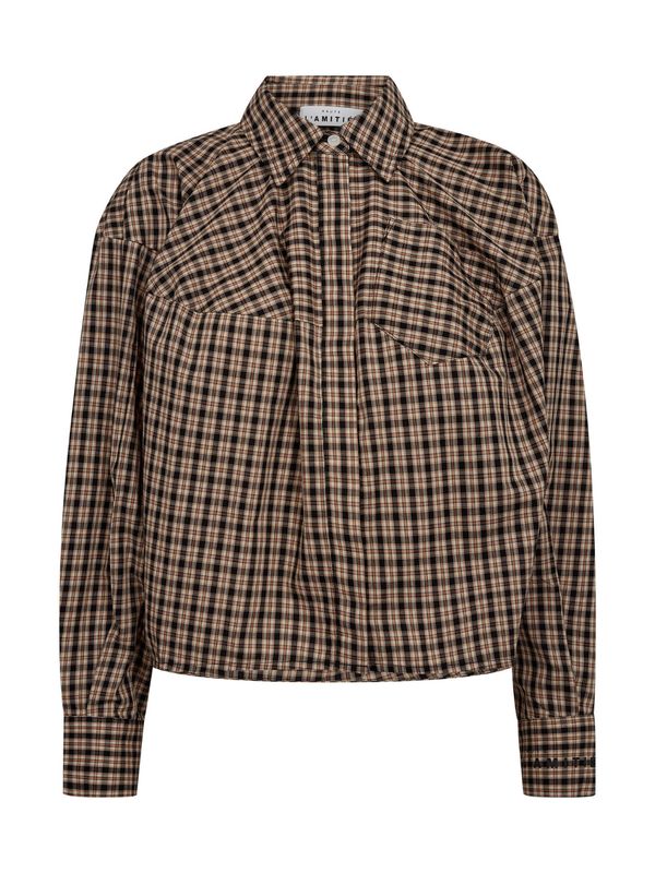 Haute L'Amitie Sophie Dessert Check Shirt