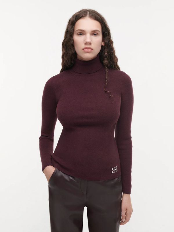Studio AR AVA Viscose Blend Knit Shiraz