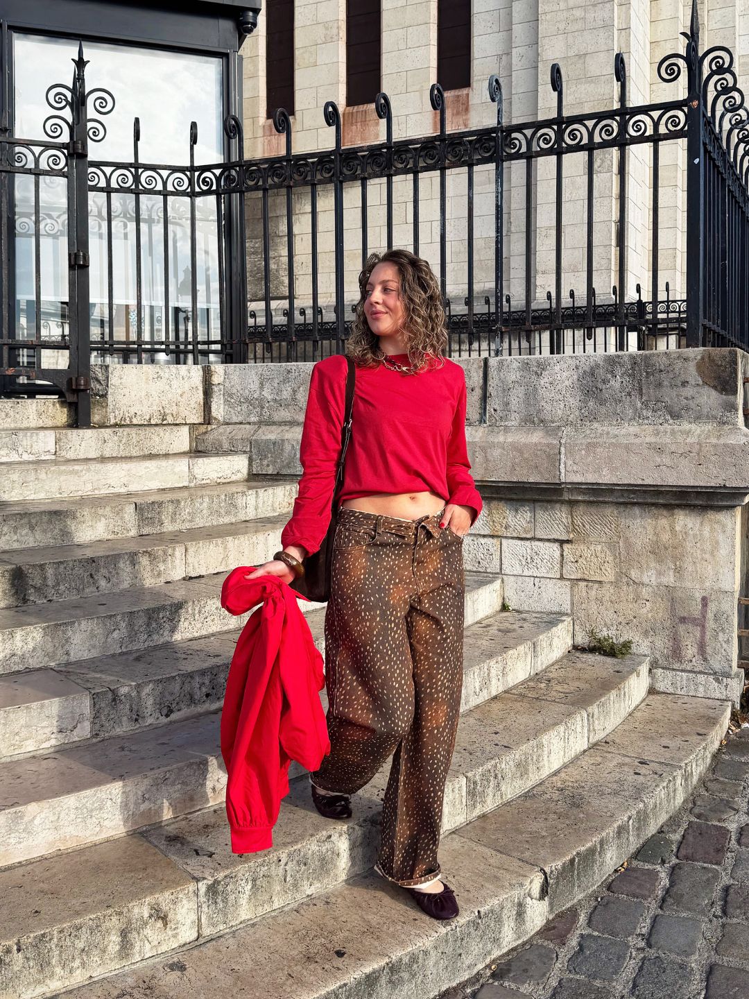 BY DOUS Billie Longsleeve Red