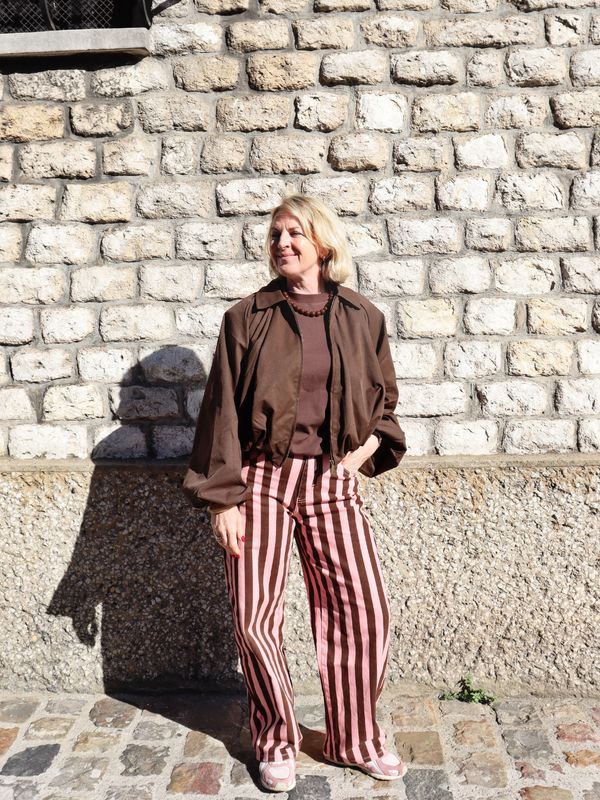 BY DOUS June Jeans Pink/Choco