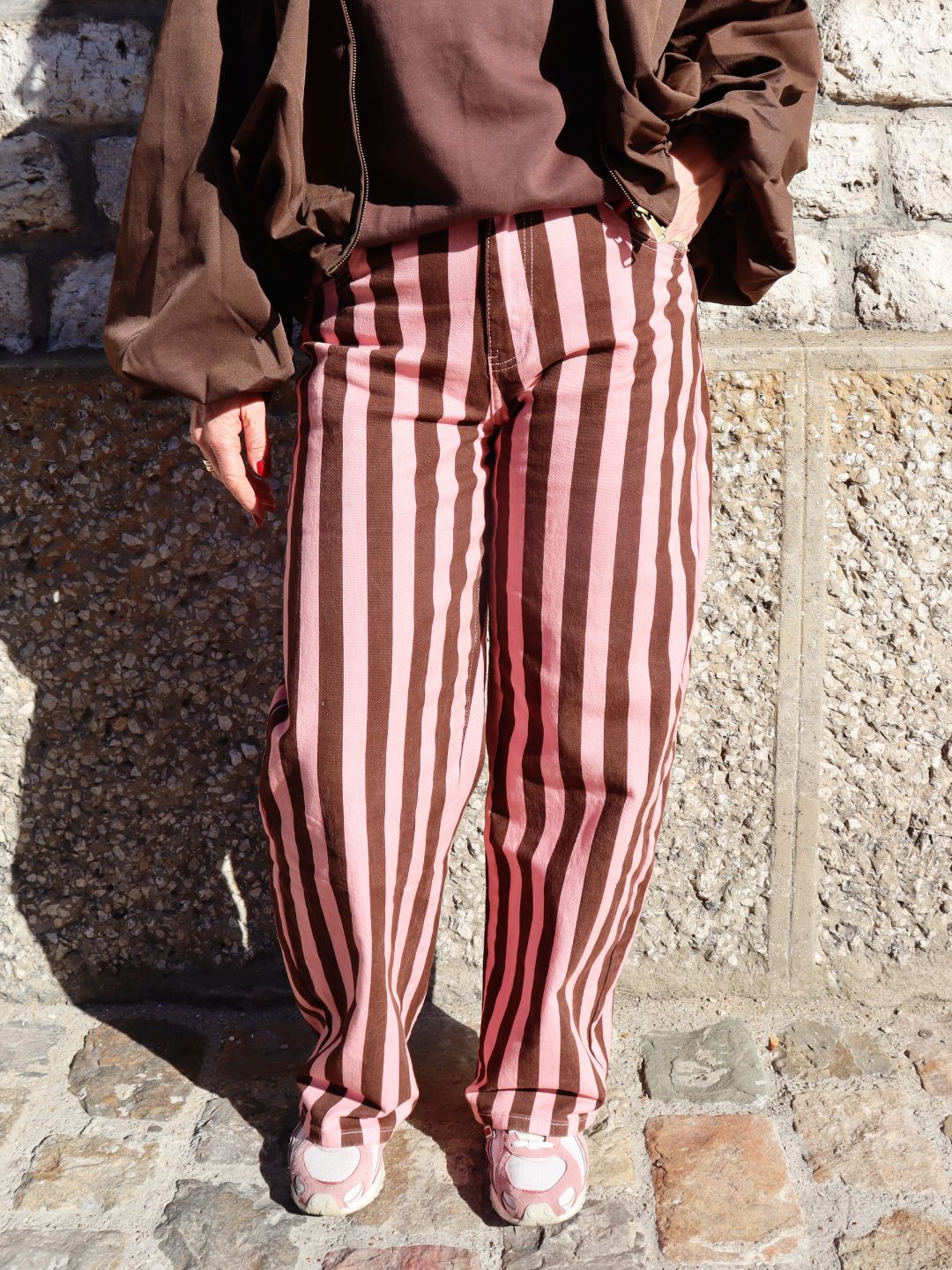 BY DOUS June Jeans Pink/Choco