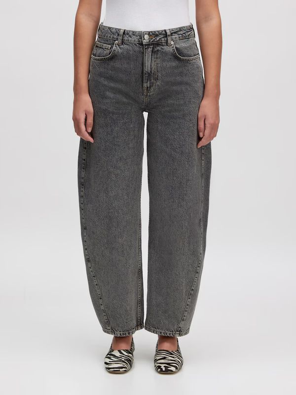EDITED Camilla Denim Trousers Grey