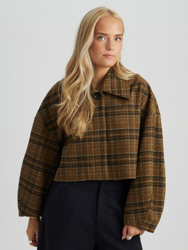 Minus MSParilla Jacket Chestnut Brown