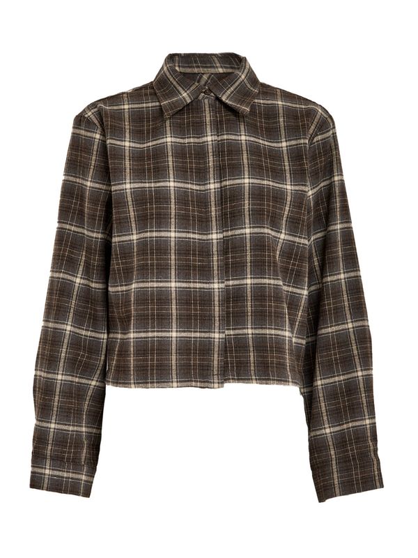 Minus MSRegine Shirt Tiramisu Checked