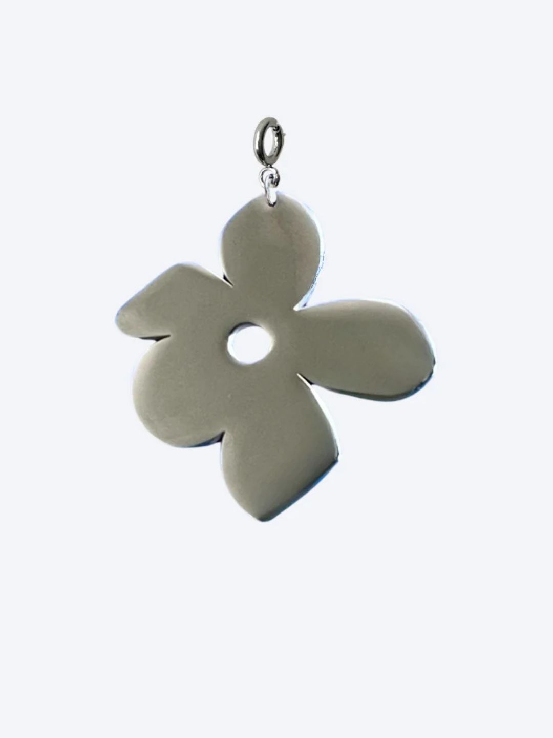 Babs The Label Petal Pendant Silver