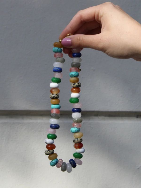 Babs The Label Natural Stone Necklace