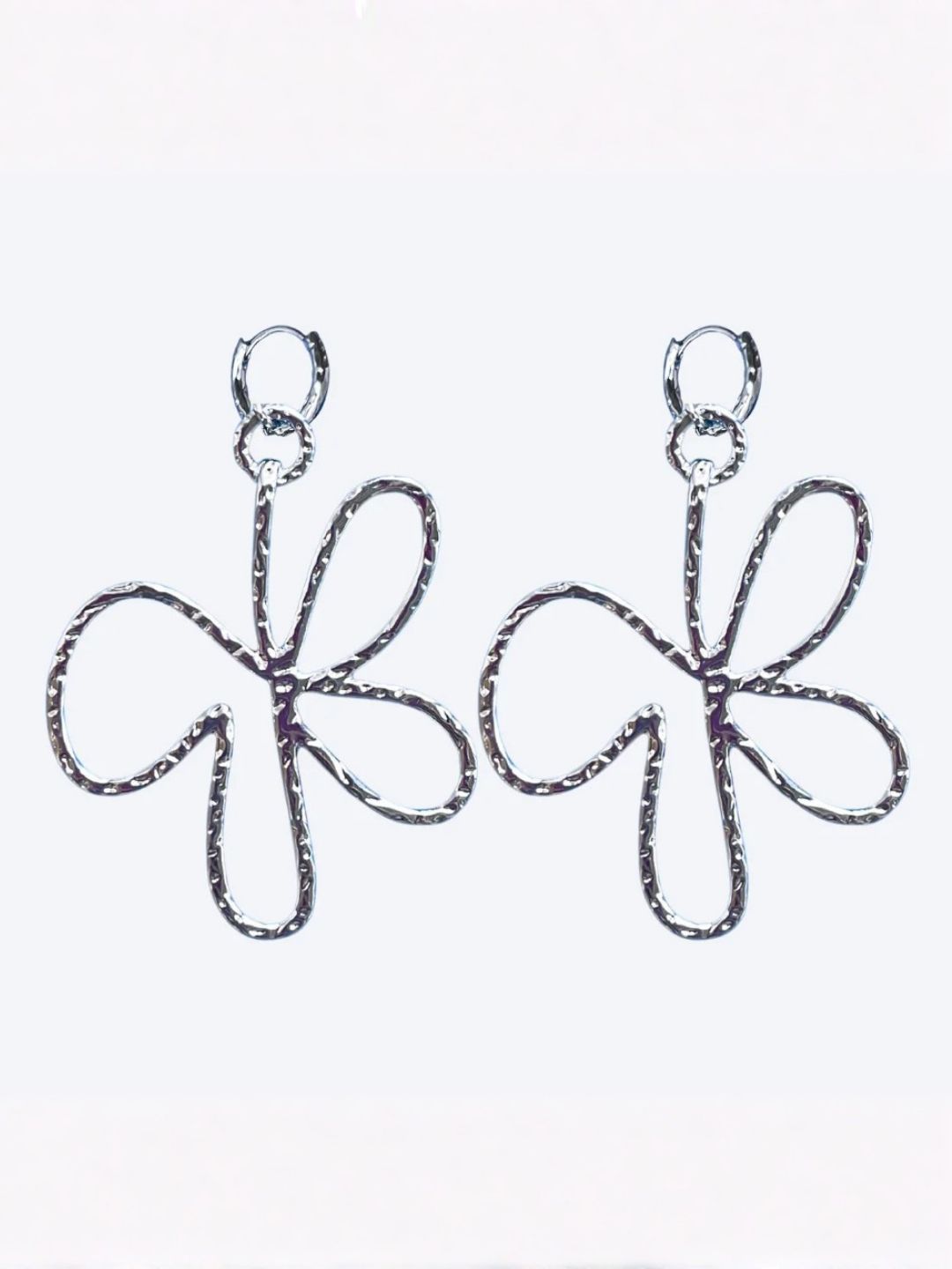 Babs The Label Bloomed Earrings Silver