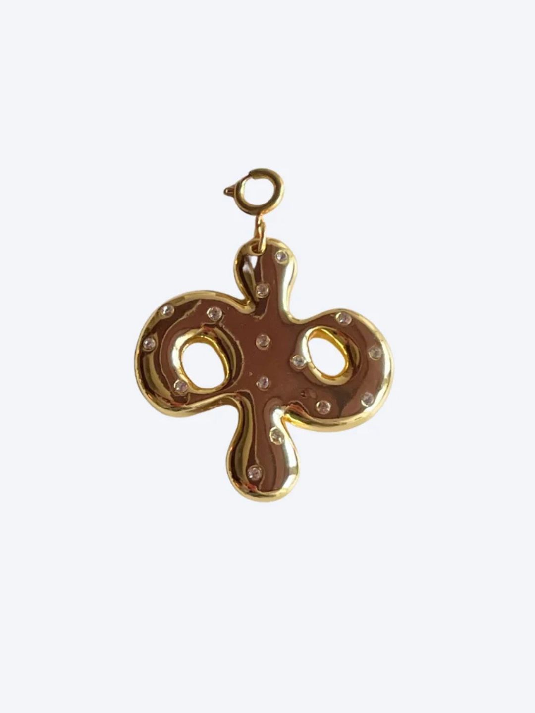 Babs The Label The Bedazzled Pendant Gold
