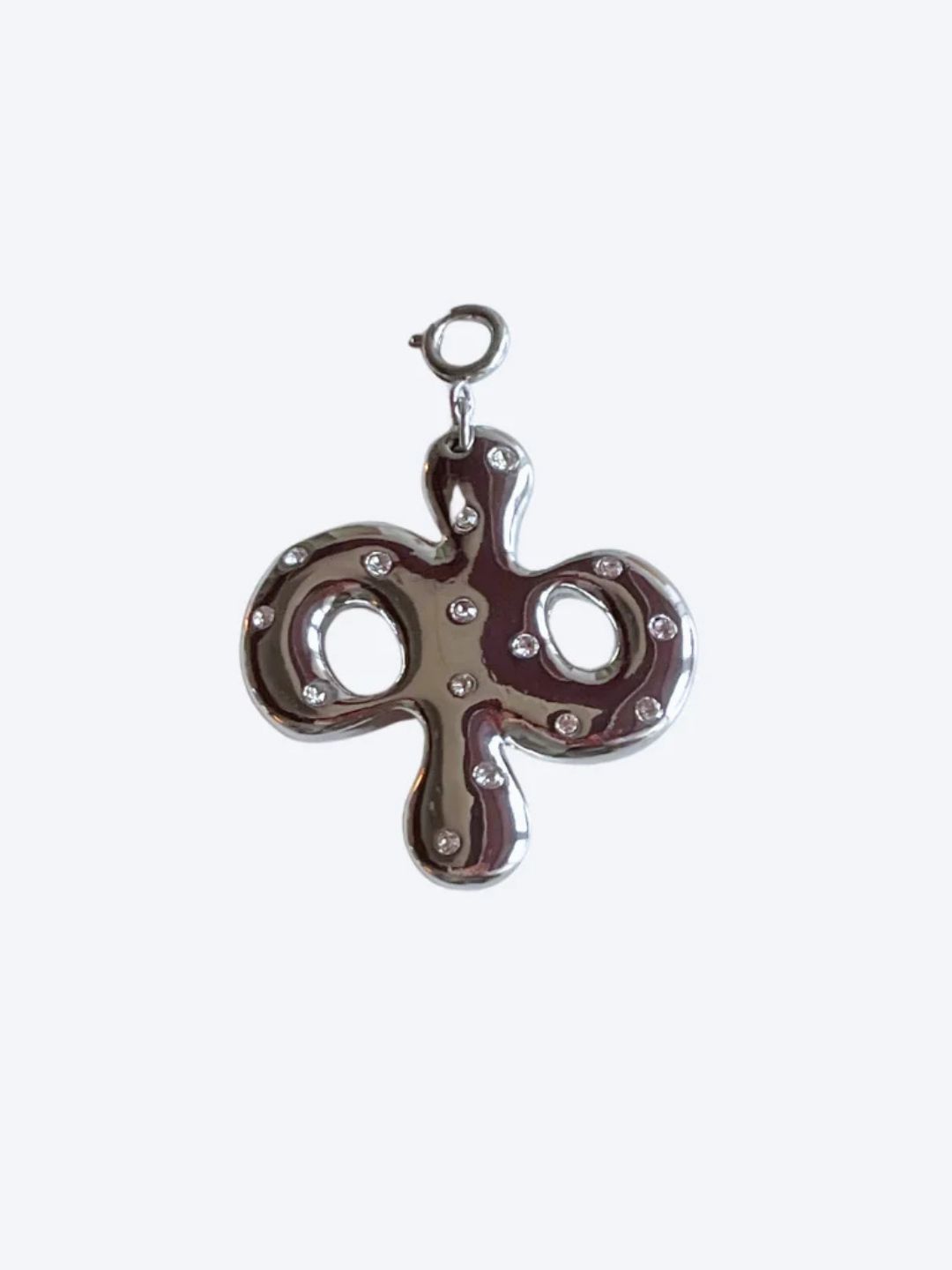Babs The Label The Bedazzled Pendant Silver