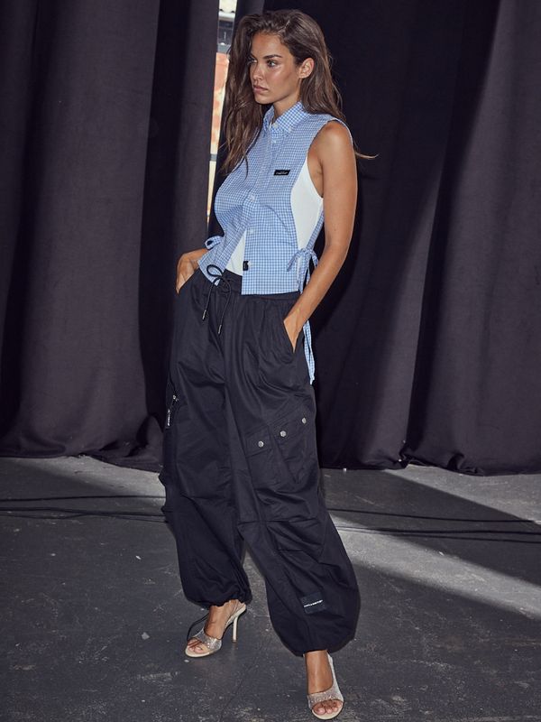 Haute L'Amitie Air Zip Pant Black