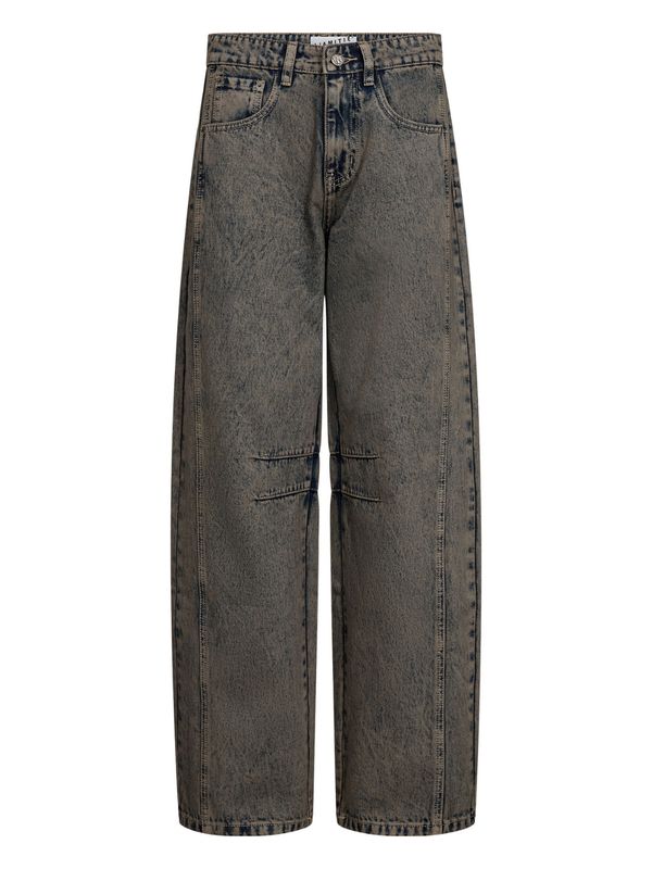 Haute L'Amitie Drew Barrel Panel Jeans Mocca