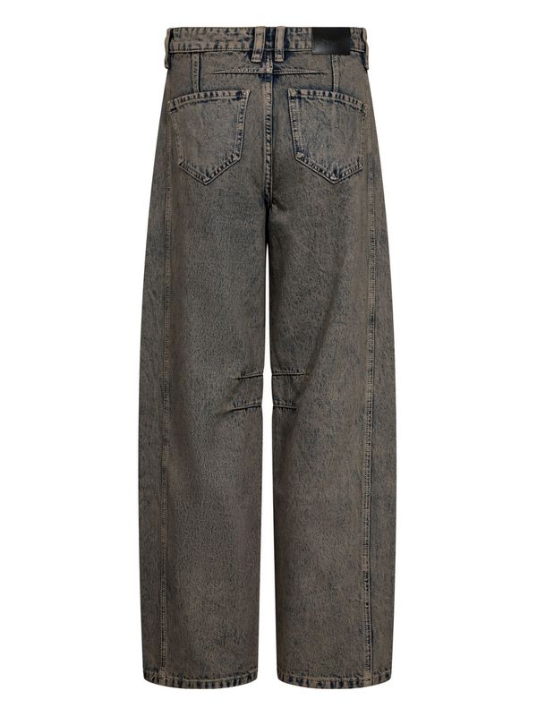 Haute L'Amitie Drew Barrel Panel Jeans Mocca