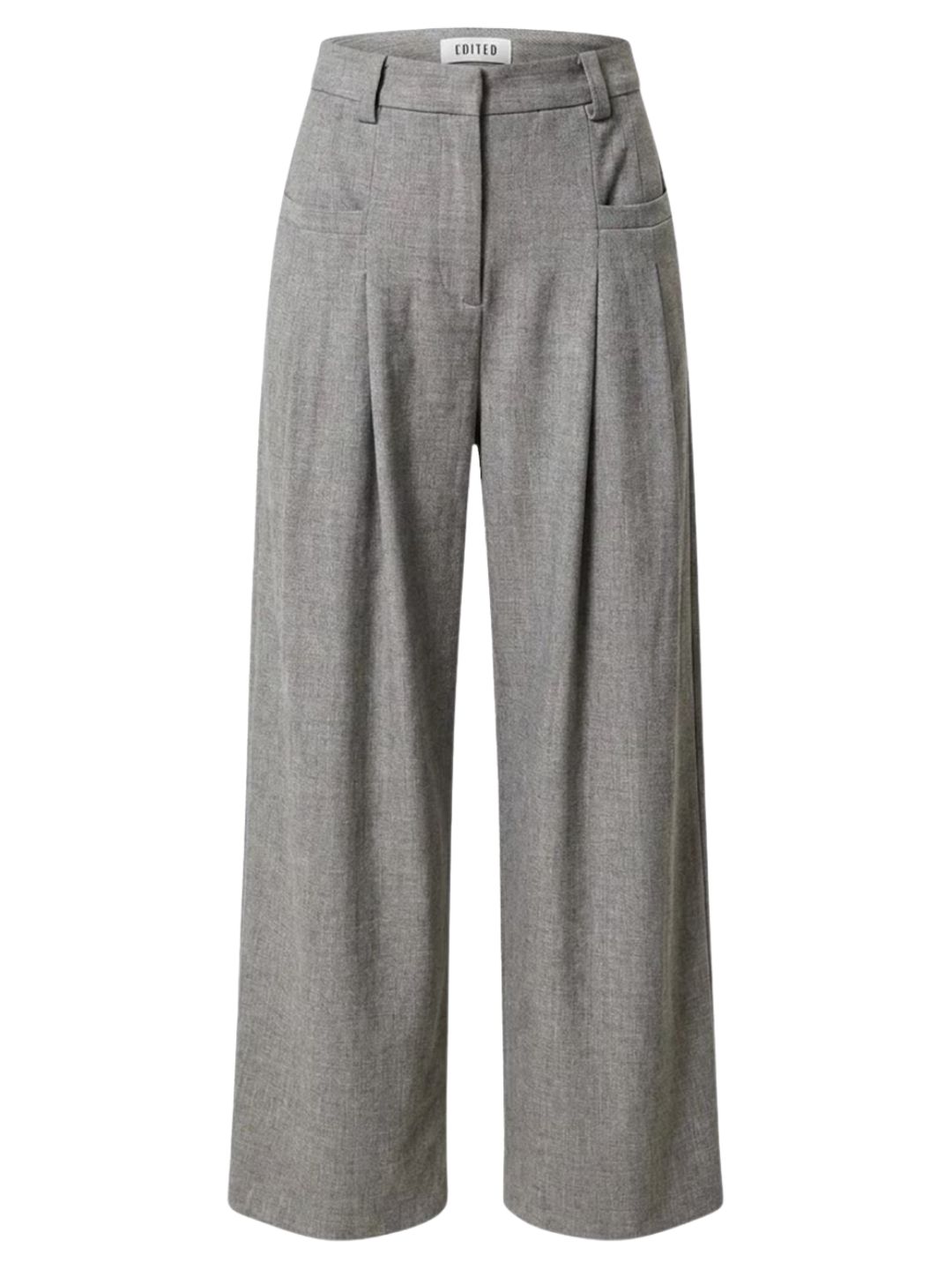 EDITED Marou Trousers Grey Melange