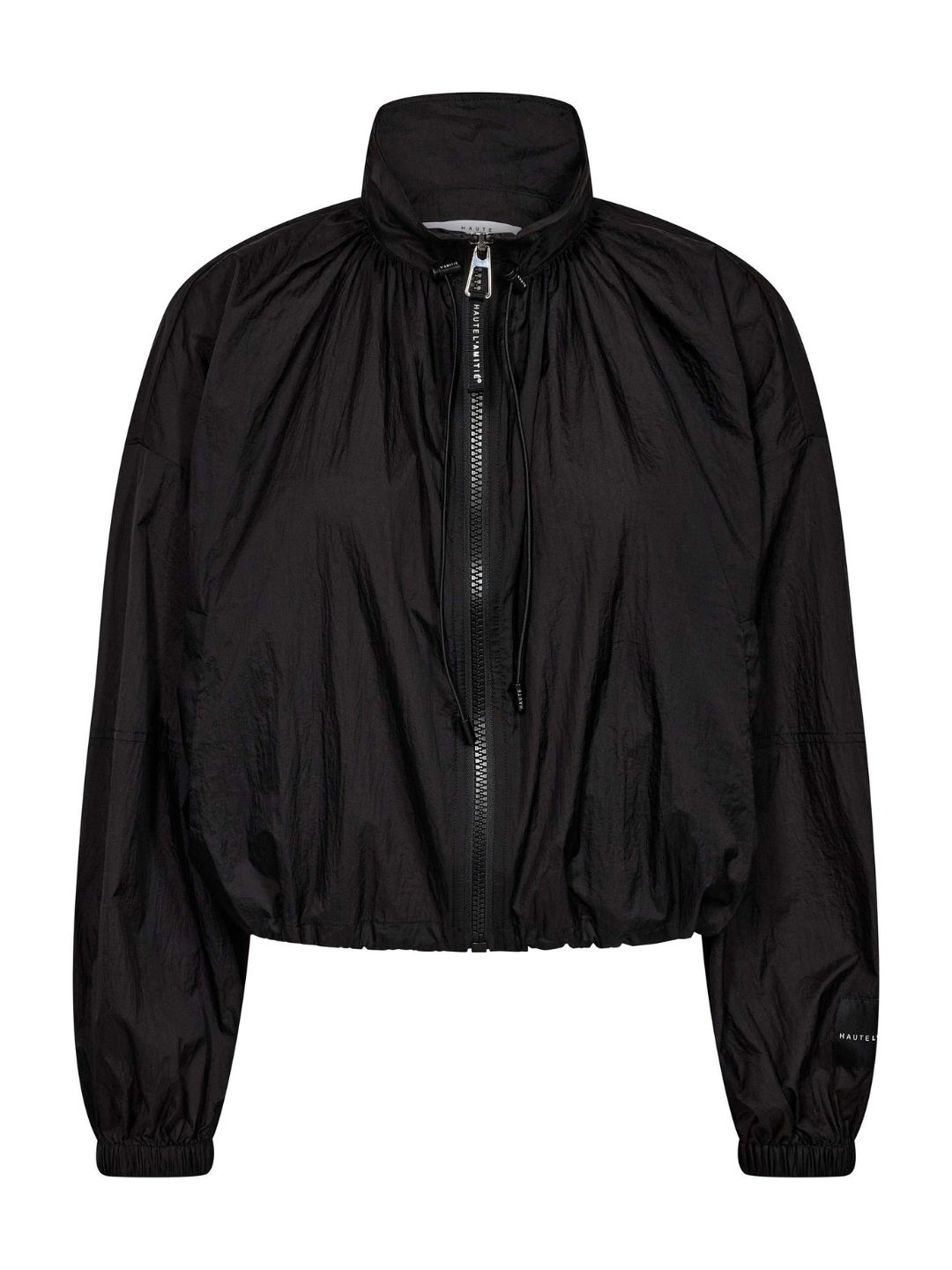 Haute L'Amitie Iron Paper Jacket Black