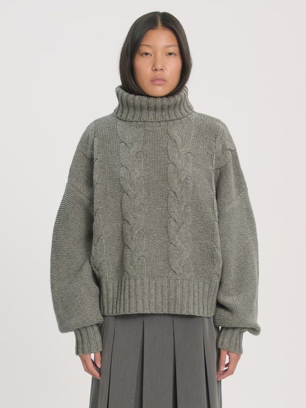 EDITED Lilli Jumper Light Grey Melange