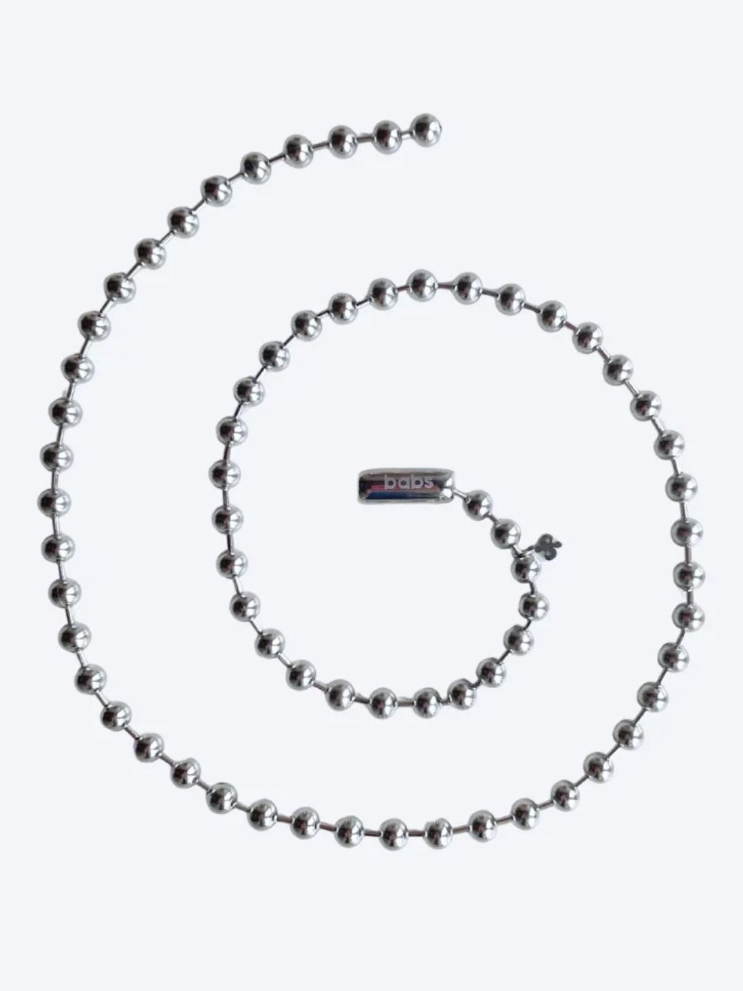 Babs The Label Silver Necklace Long