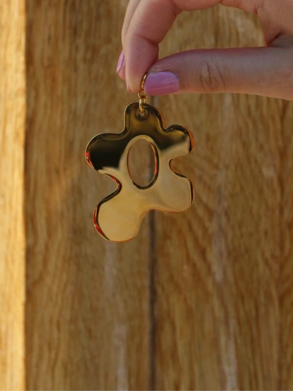 Babs The Label Wild Bloom Pendant Gold