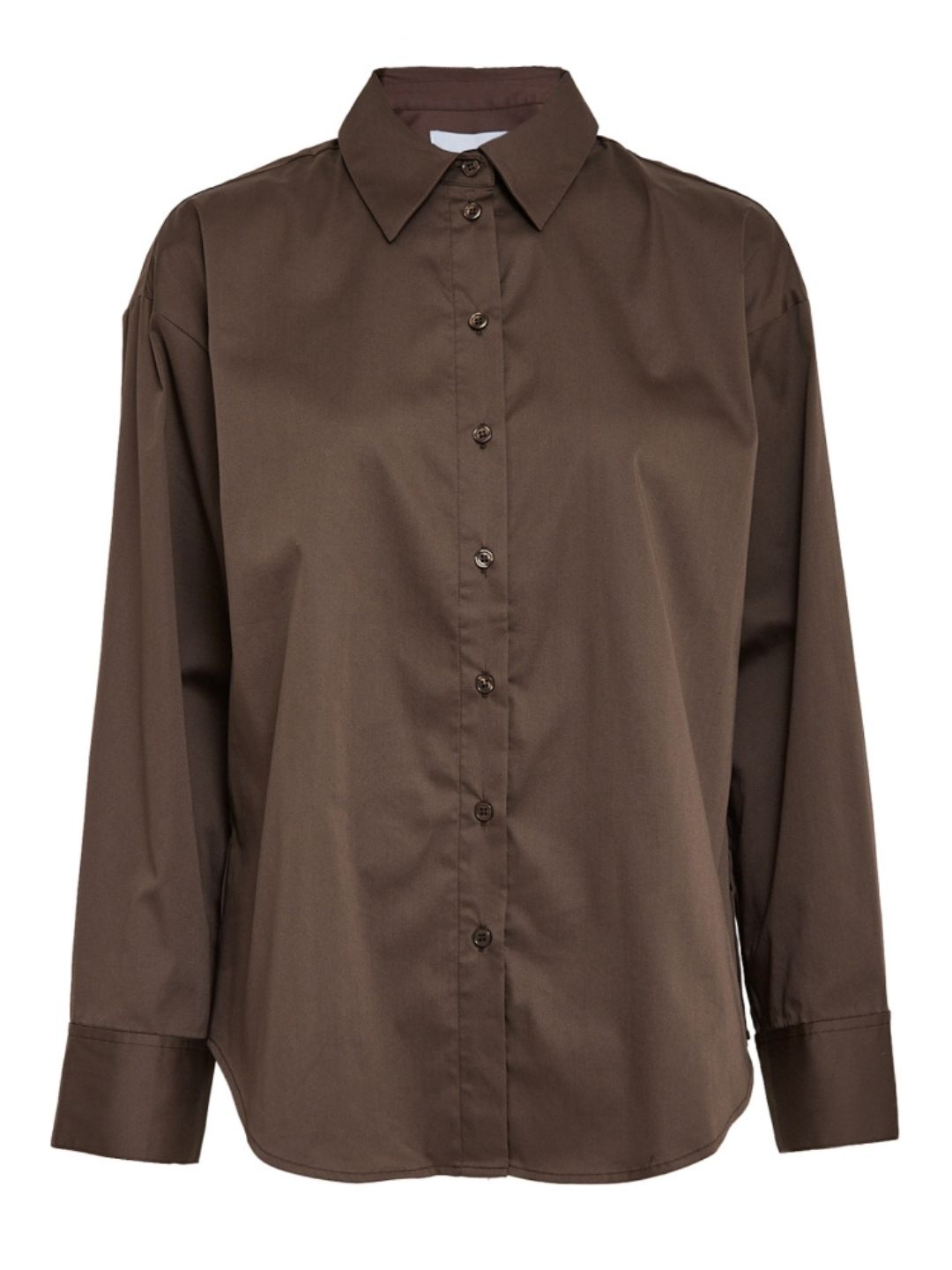 Minus MSVicky Oversize Shirt Bracken Brown
