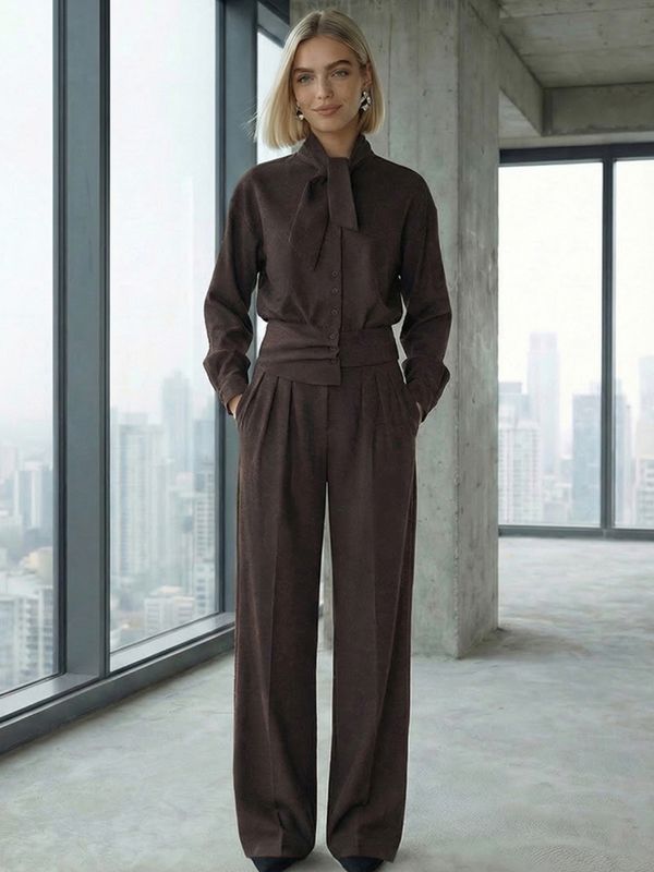 Minus MSViona Pant Bracken Brown