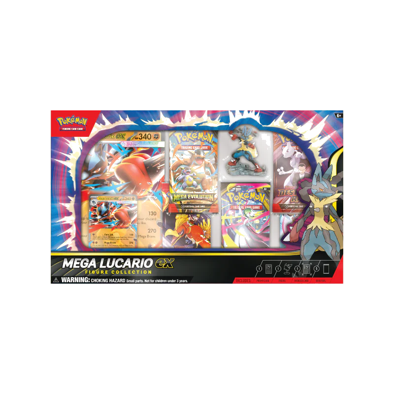 Pokémon TCG Mega Lucario EX Figure Collection Pokémon TCG Mega Lucario EX Figure Collection
