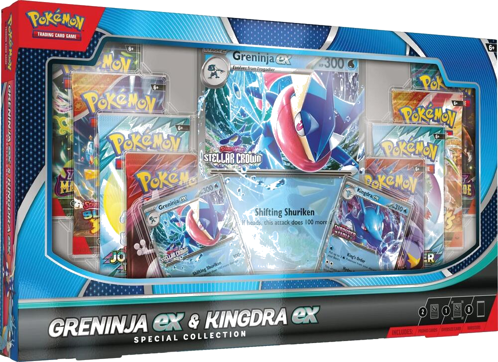 Pokémon TCG Greninja EX &amp; Kingdra EX Special Collection