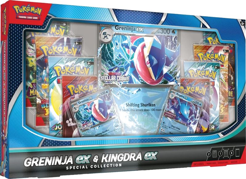 Pokémon TCG Greninja EX & Kingdra EX Special Collection Pokémon TCG Greninja EX & Kingdra EX Special Collection