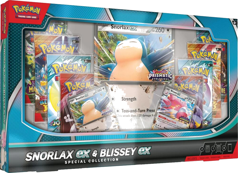 Pokémon TCG Snorlax EX &amp; Blissey EX Special Collection