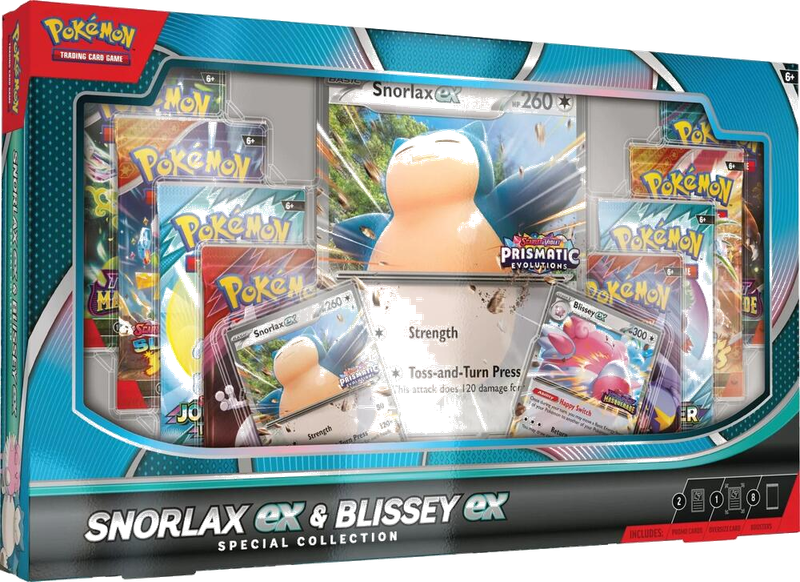 Pokémon TCG Snorlax EX & Blissey EX Special Collection Pokémon TCG Snorlax EX & Blissey EX Special Collection