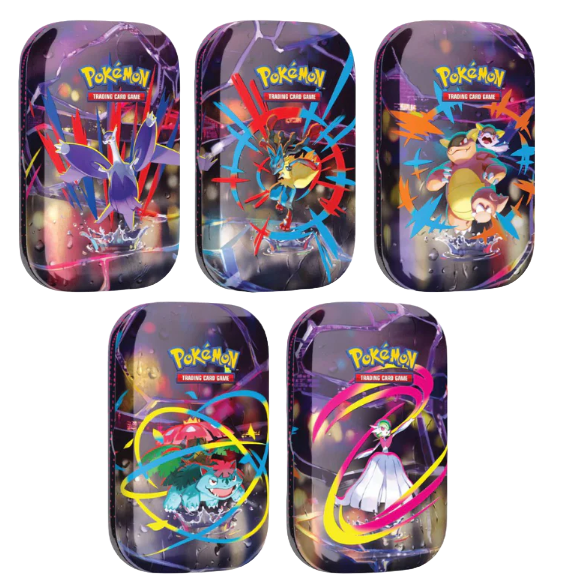 Pokémon TCG Mega Evolution Base Set Heroes Mini Tin (One At Random) Pokémon TCG Mega Evolution Base Set Heroes Mini Tin (One At Random)