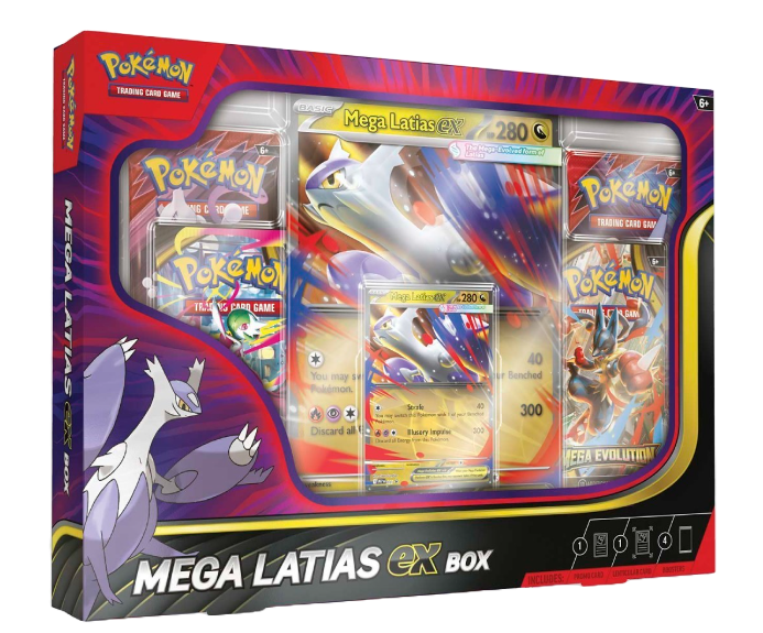Pokémon TCG Mega Latias EX Box