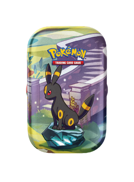 Pokémon TCG Prismatic Evolutions Mini Tin (One At Random) Pokémon TCG Prismatic Evolutions Mini Tin (One At Random)