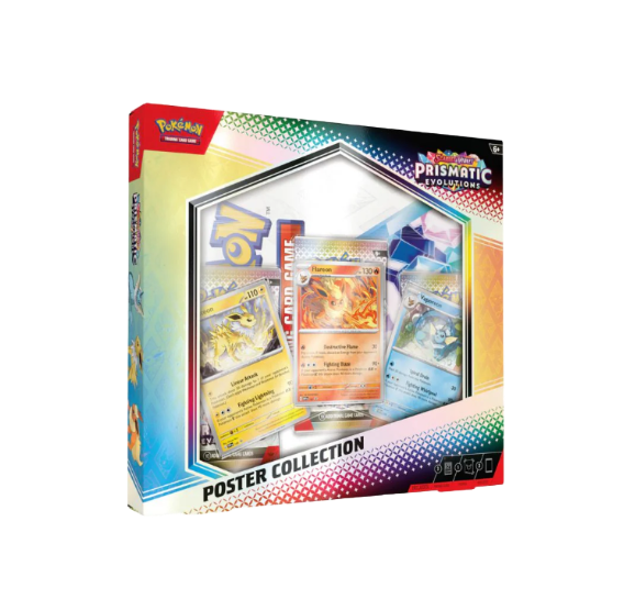 Pokémon TCG Prismatic Evolutions Poster Collection Pokémon TCG Prismatic Evolutions Poster Collection