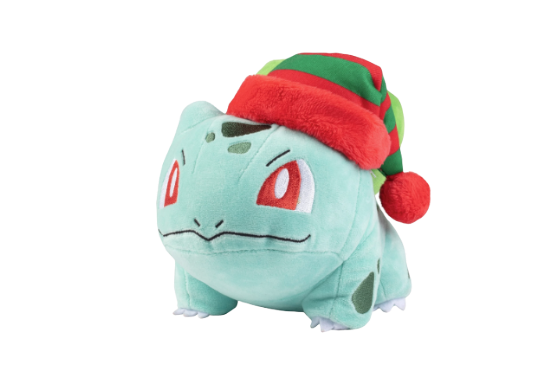 Pokémon Plush 8” Holiday Bulbasaur Pokémon Plush 8” Holiday Bulbasaur