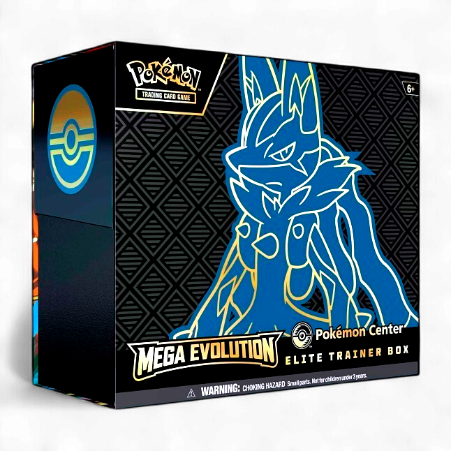 Pokémon TCG Mega Evolution Base Set Elite Trainer Box Lucario