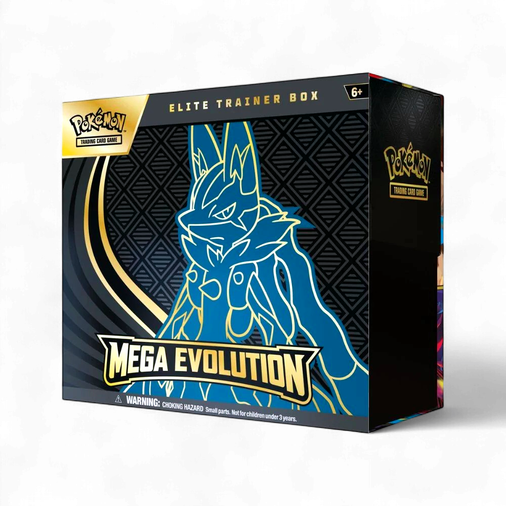 Pokémon TCG Mega Evolution Base Set Elite Trainer Box Lucario