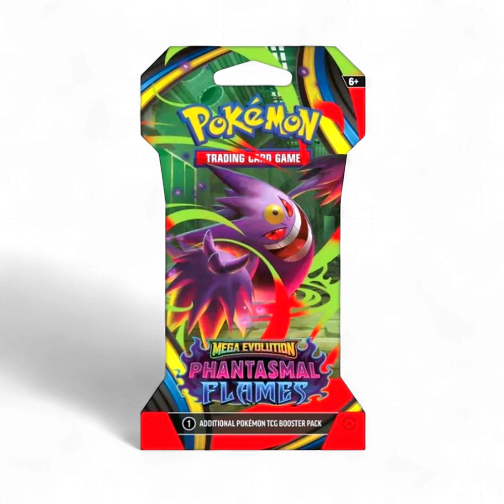 Pokémon TCG Phantasmal Flames Sleeved Booster Pack (One At Random)
