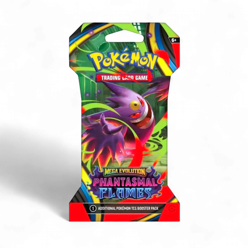 Pokémon TCG Phantasmal Flames Sleeved Booster Pack (One At Random)