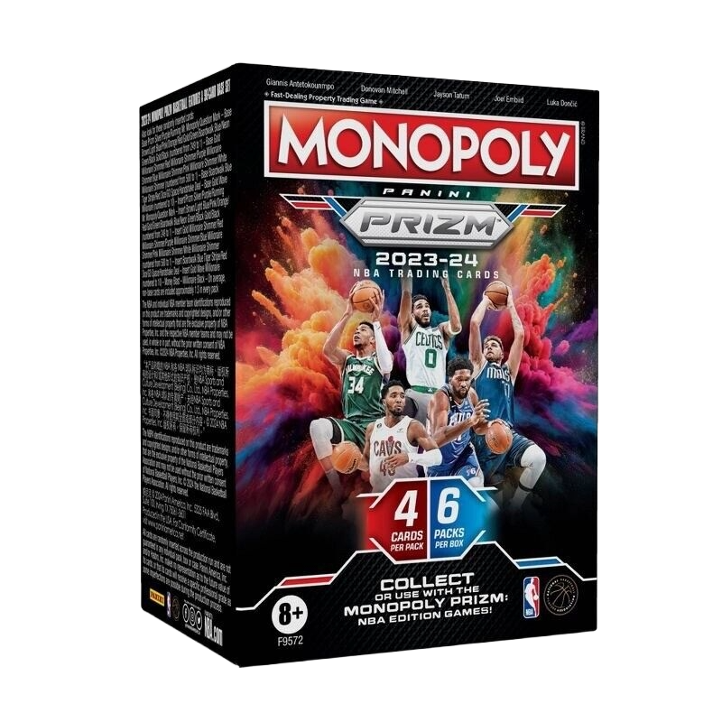 2023-24 Panini Prizm Monopoly NBA Trading Card Blaster Box 2023-24 Panini Prizm Monopoly NBA Trading Card Blaster Box
