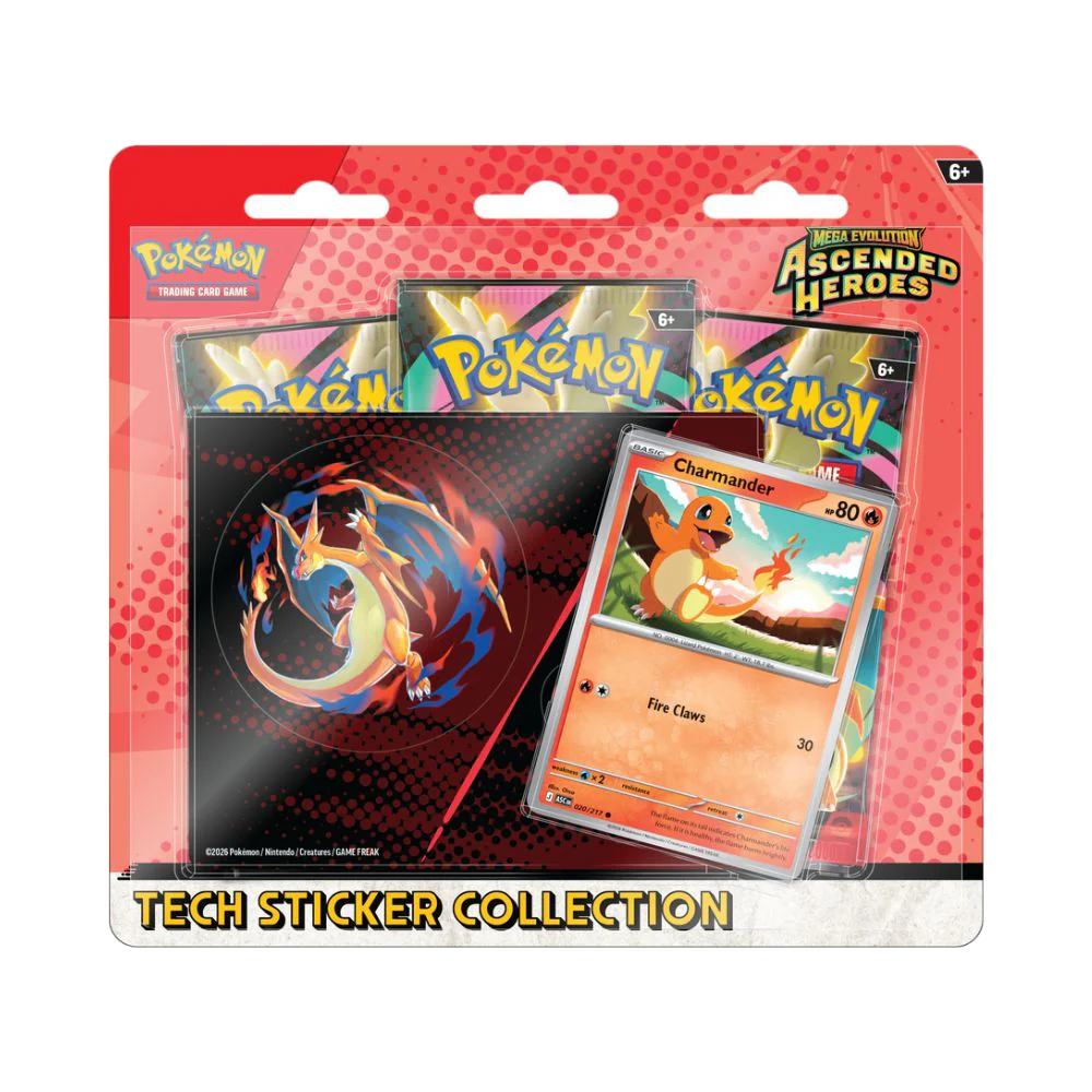 Pokémon TCG Ascended Heroes Tech Sticker Collection