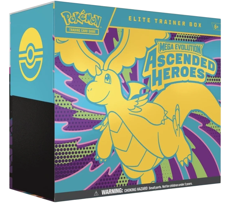 Pokemon TCG Ascended Heroes Elite Trainer Box Pokemon TCG Ascended Heroes Elite Trainer Box