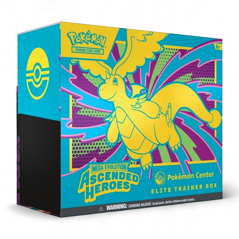 Pokémon TCG Ascended Heroes Pokémon Center Elite Trainer Box