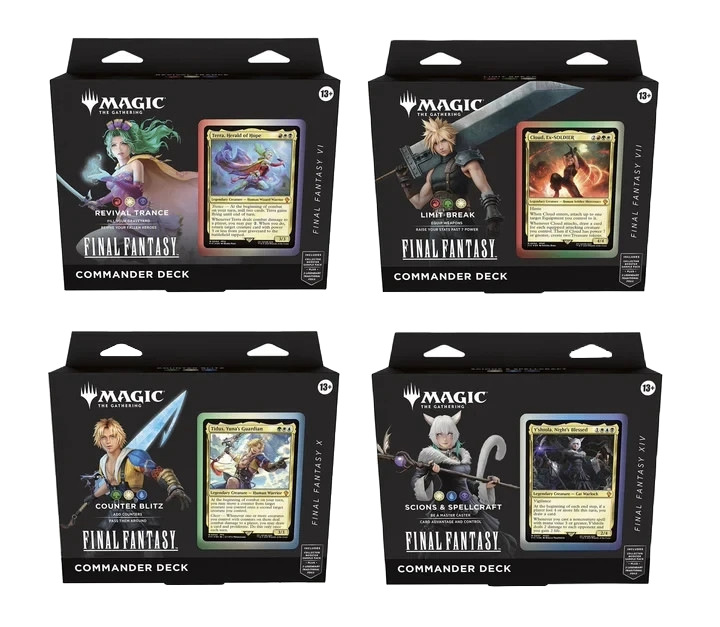 MTG Final Fantasy Commander Deck MTG Final Fantasy Commander Deck