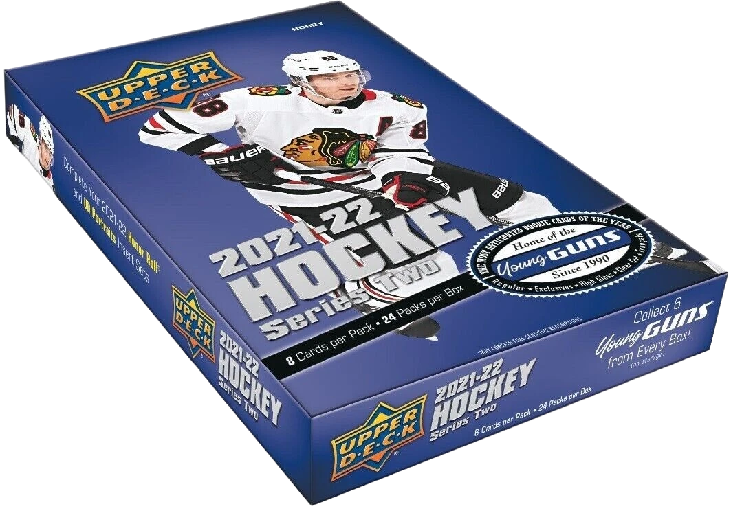 2021-22 Upper Deck Hockey Series 2 Hobby Box