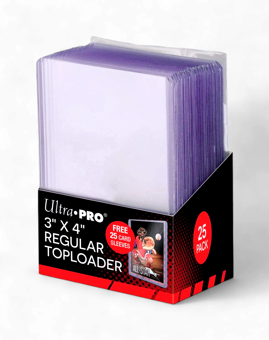 Ultra Pro Regular Toploader + Sleeves 25CT