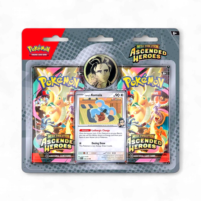 Pokémon TCG Ascended Heroes 2 Pack Blister