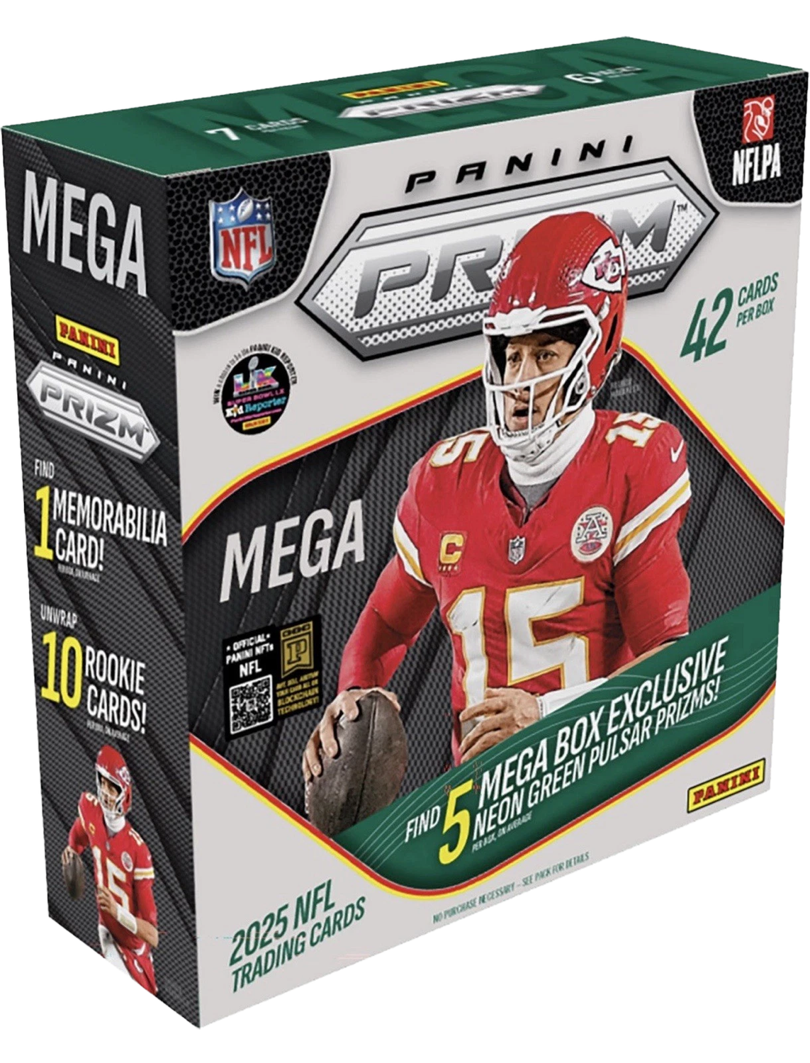 2025 Prizm Football Mega Box 2025 Prizm Football Mega Box