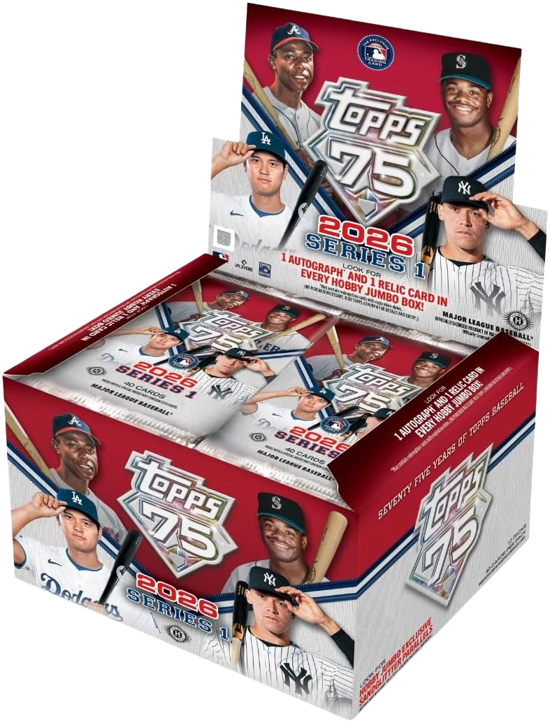 2026 Topps 75 Baseball Jumbo Hobby Box