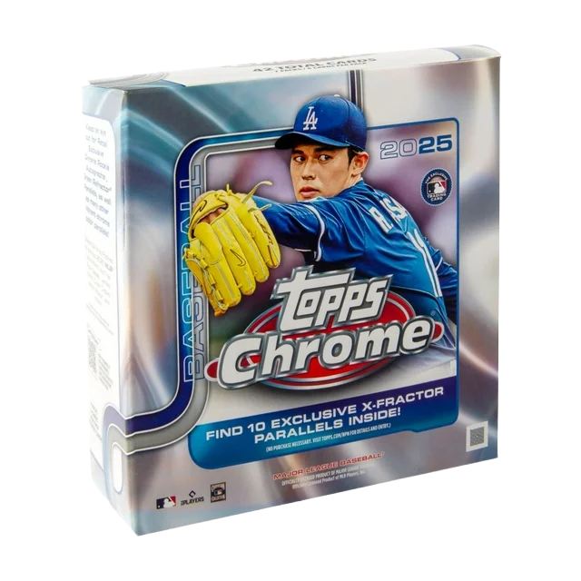 2025 Topps Chrome Baseball Mega Box