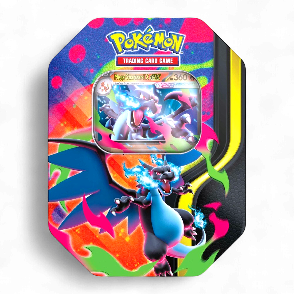 Pokémon TCG Mega Charizard Tin